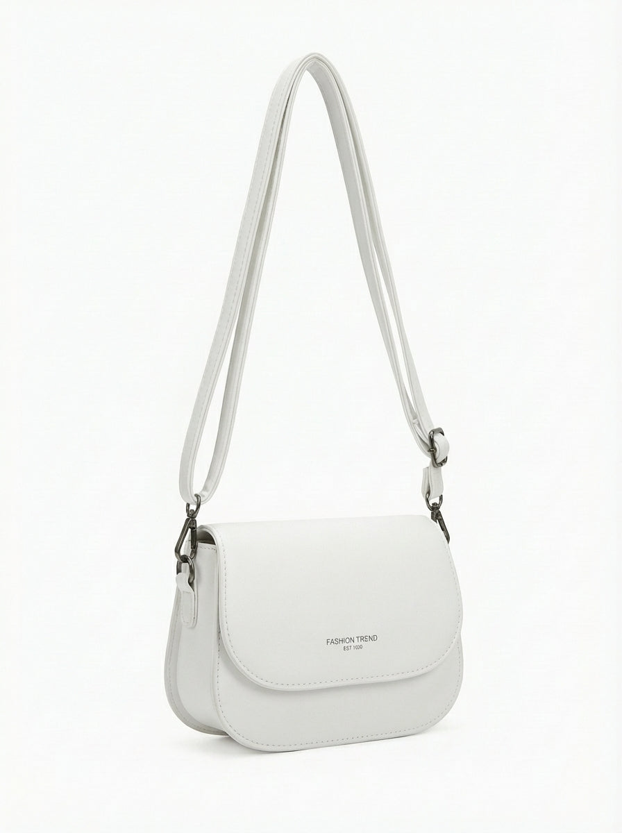 BOLSO ELISA CON SOLAPA DE ACABADO ELEGANTE