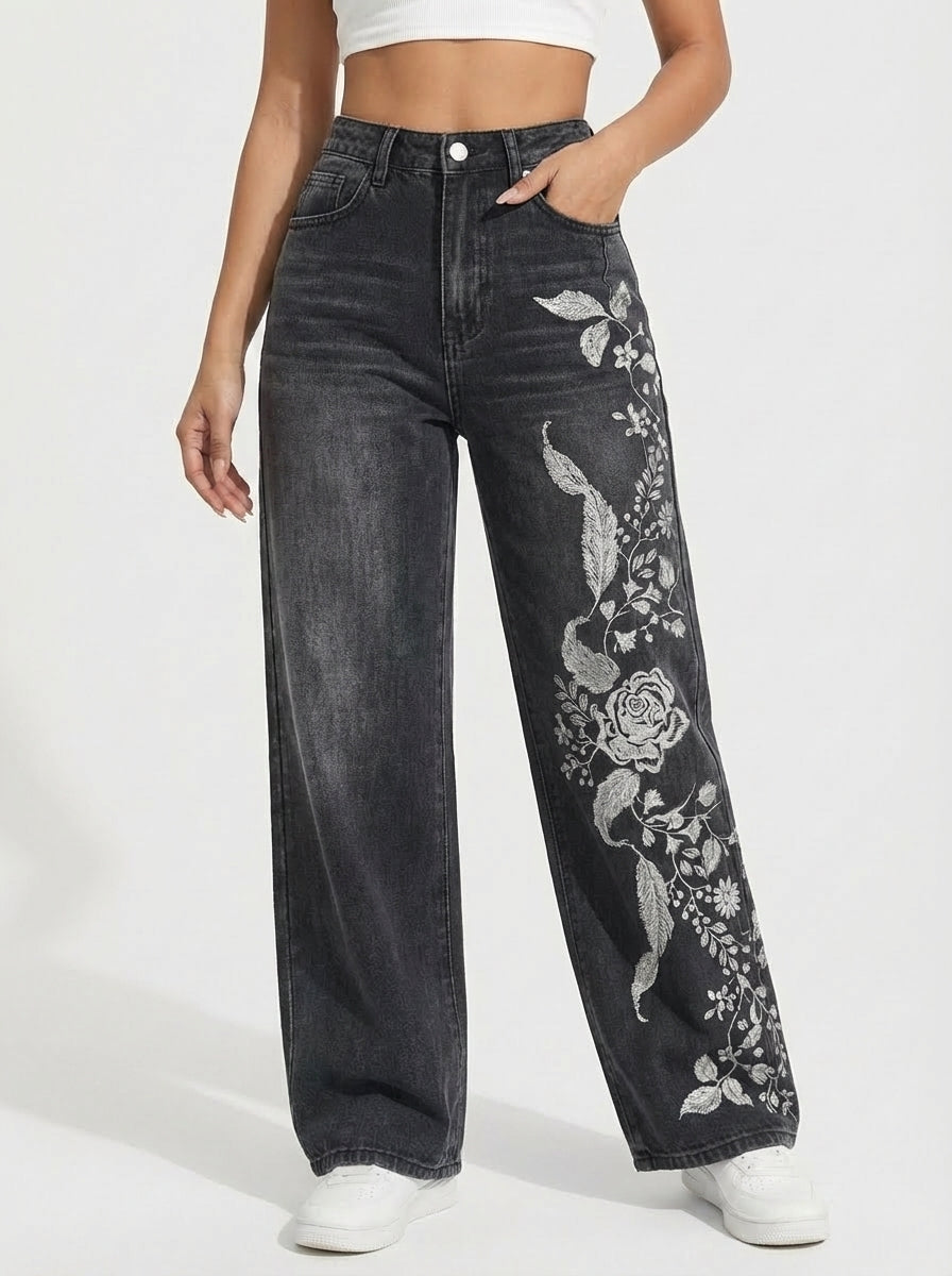 PANTALÓN AURA BOHO VINTAGE FLUIDO