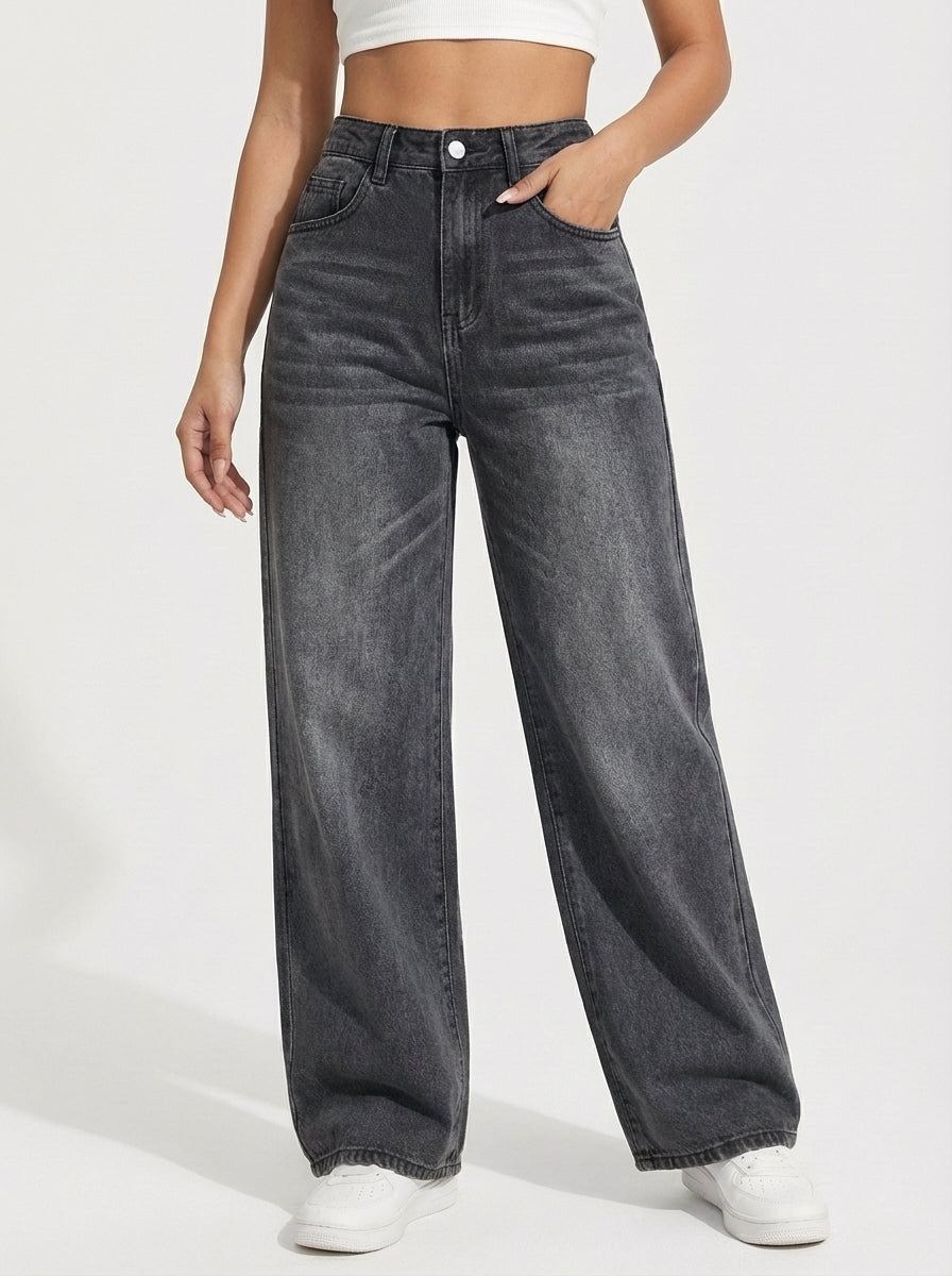PANTALÓN AURA VAQUERO VINTAGE RECTO