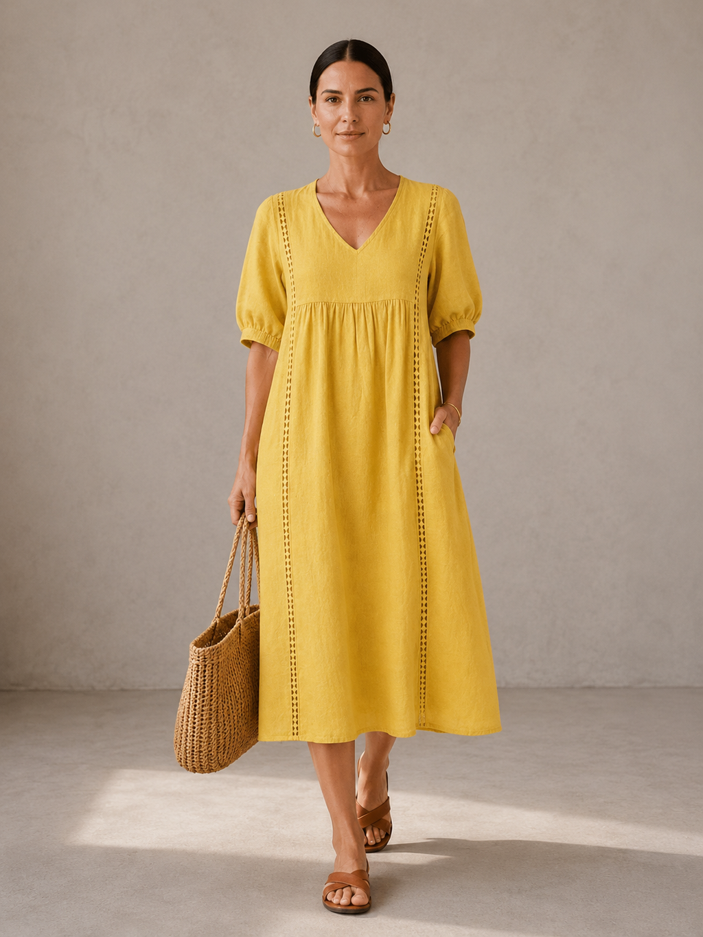 SEFI | VESTIDO MIDI DE VERANO
