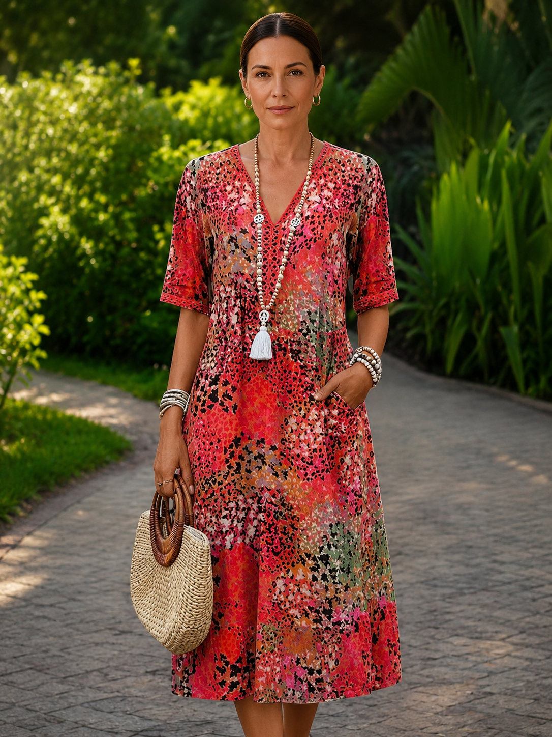 IRIS – VESTIDO LIGERO Y VAPOROSO CON UN CORTE FAVORECEDOR