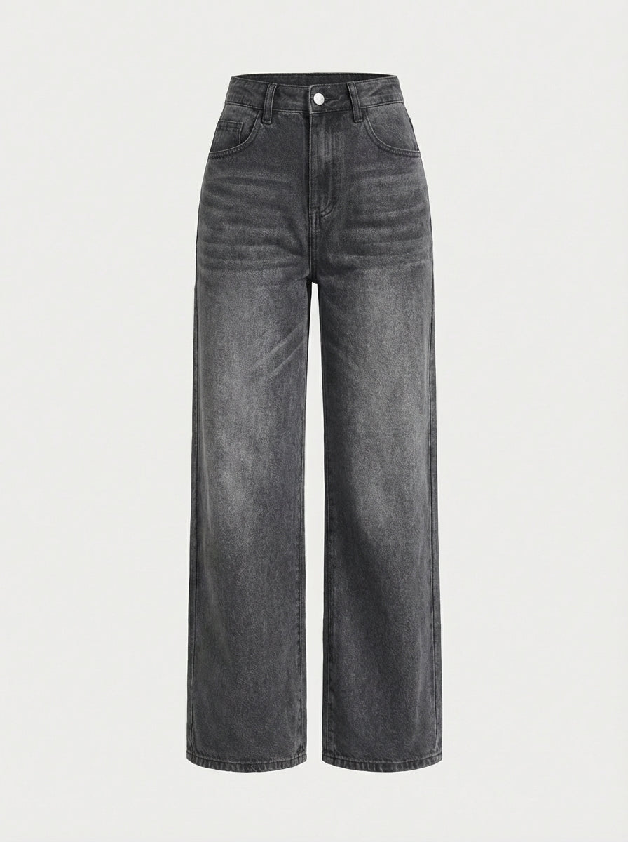 PANTALÓN AURA VAQUERO VINTAGE RECTO