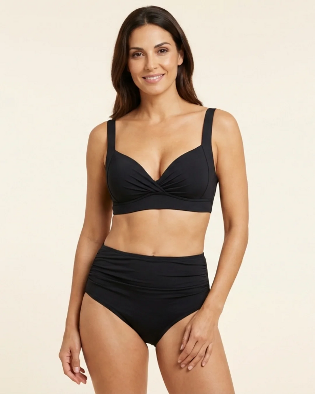 DELACROIX | BIKINI MOLDEADOR DE TALLE ALTO SOFIA