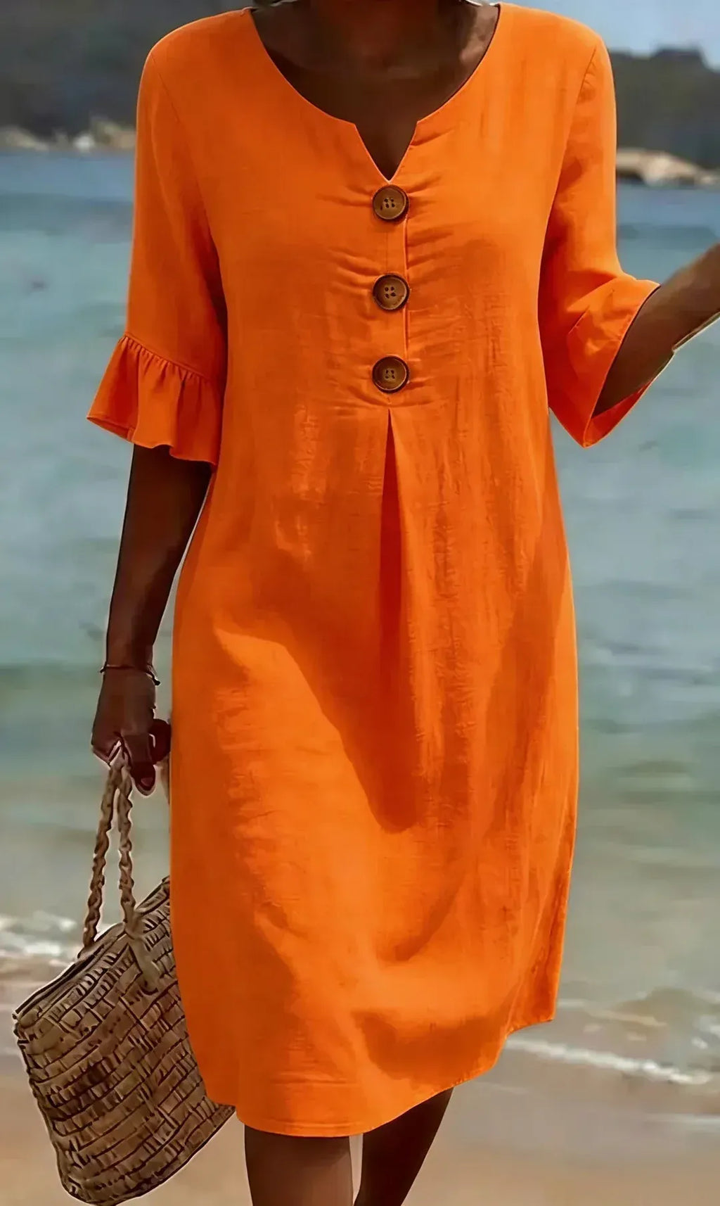 SOLÉNNE | VESTIDO BOHEMIO MINIMALISTA