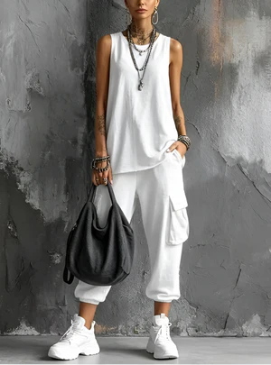VALENTINA | CONJUNTO CASUAL SUAVE CON BOLSILLOS