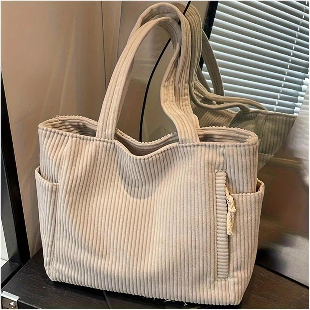 DORINE - BOLSO TOTE SUAVE PARA USO DIARIO CON DETALLE DE CUERDA