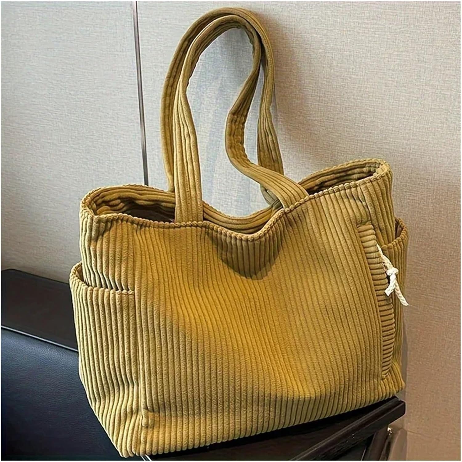 DORINE - BOLSO TOTE SUAVE PARA USO DIARIO CON DETALLE DE CUERDA